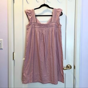 J. Crew Dainty Soft Pink Baby Doll Dress